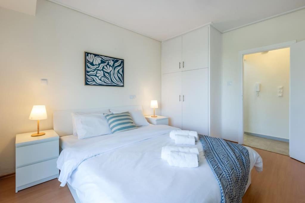 아테네 Glyfada Center Sea View Apt 아파트 외부 사진