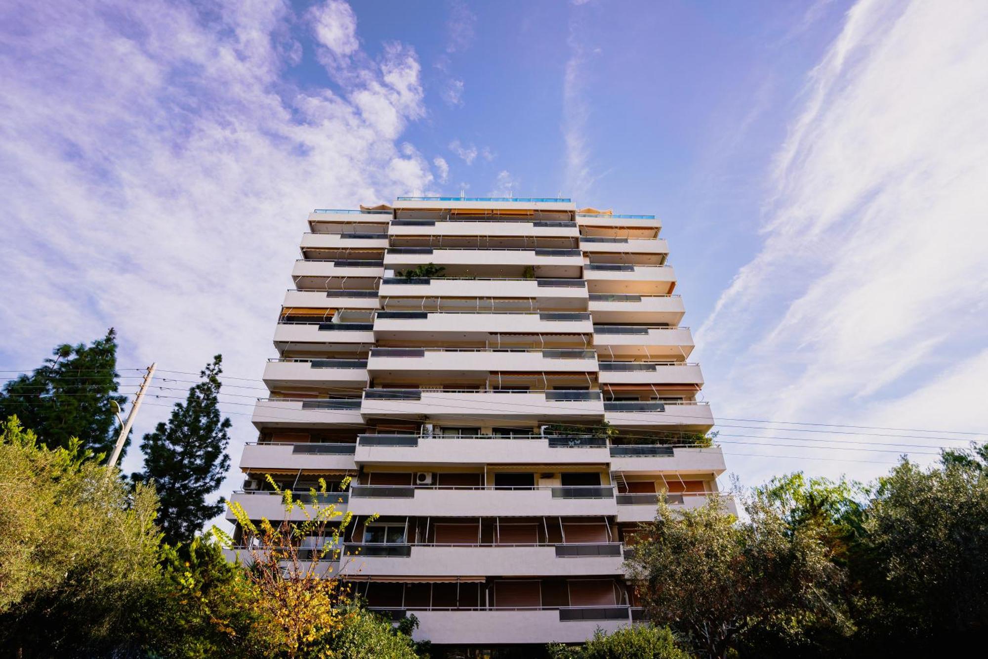 아테네 Glyfada Center Sea View Apt 아파트 외부 사진
