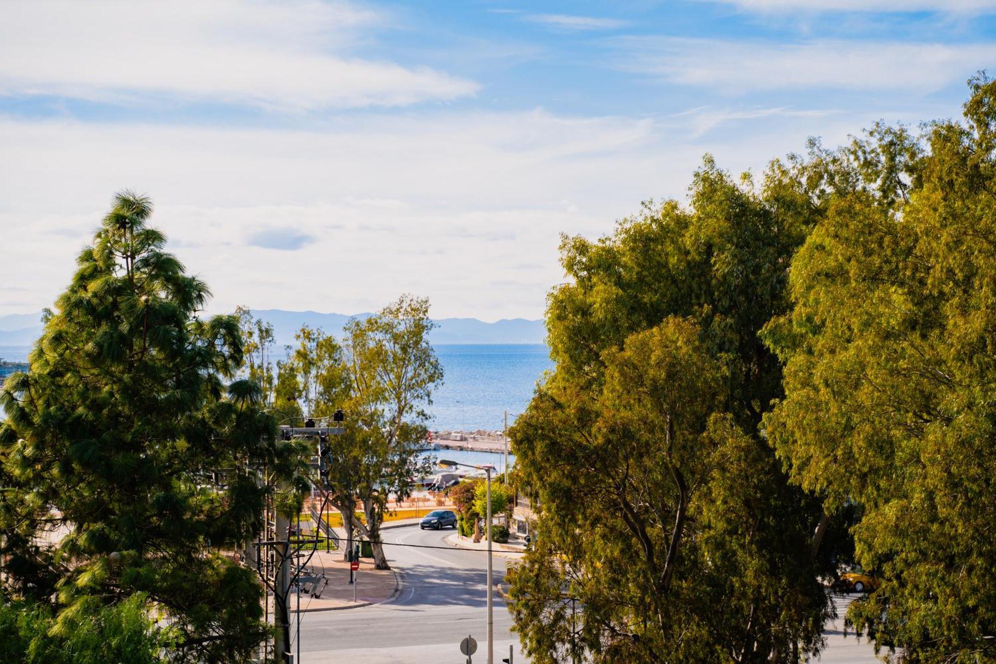 아테네 Glyfada Center Sea View Apt 아파트 외부 사진